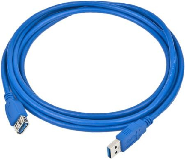 GEMBIRD Przedluzacz USB 3.0 typu AM-AF 1.8m niebieski  CCP-USB3-AMAF-6 - 65273 - zdjęcie